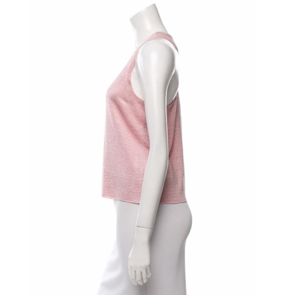 NWT MM6 MAISON MARGIELA Metallic Sleeveless Top - Picture 2 of 6